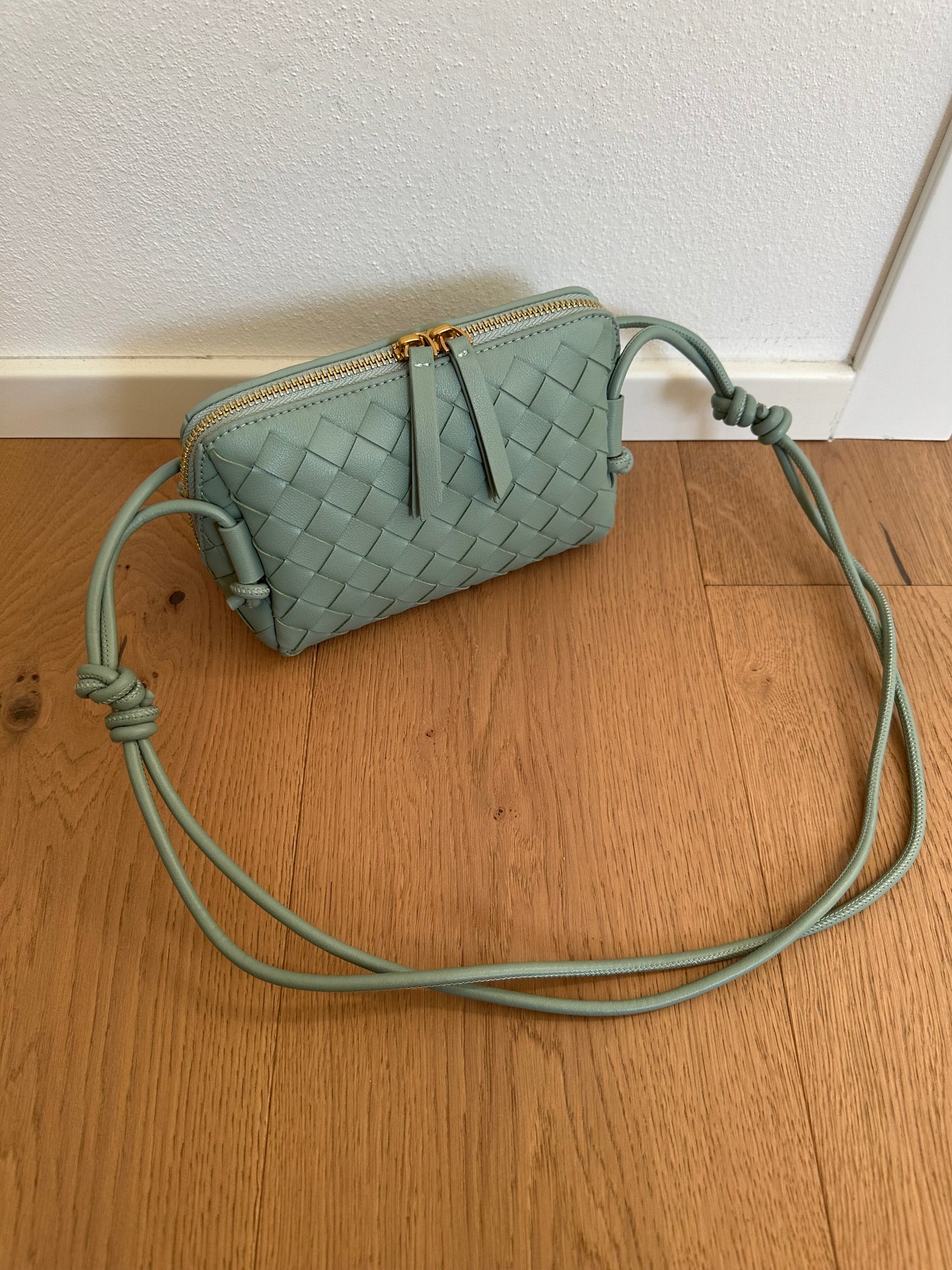 AMBRE - Vera pelle intrecciata