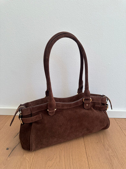 ZAIRA camoscio- borsa a spalla