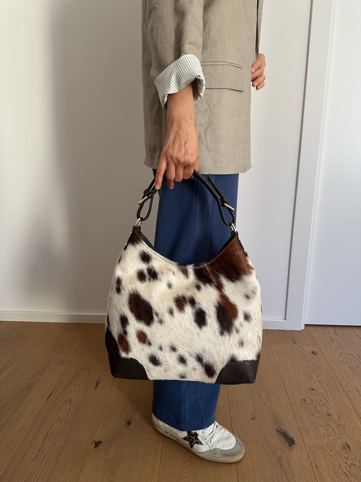 MELANIA cavallino- borsa a spalla