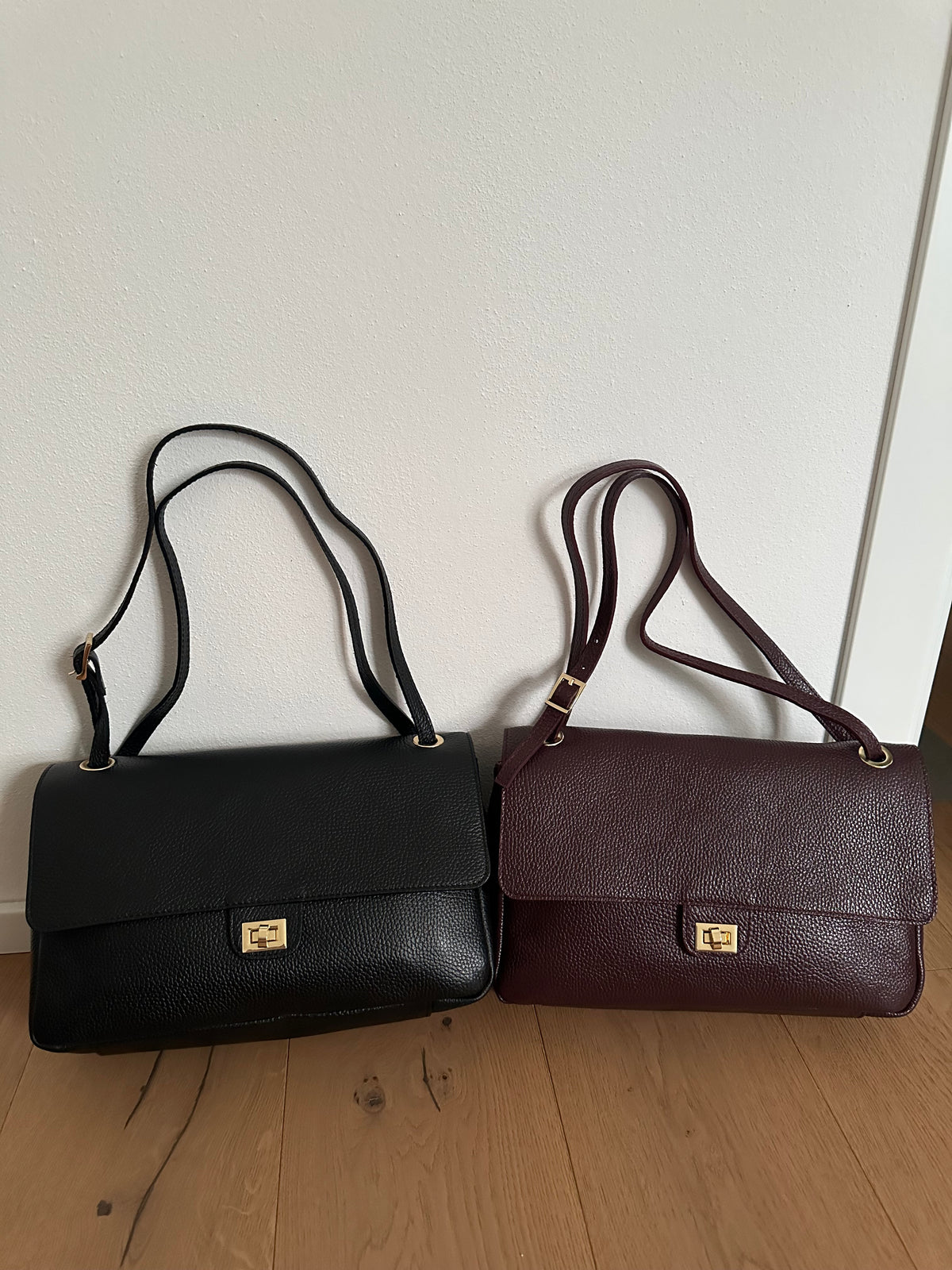 ANNABEL medium Vera pelle- borsa a spalla