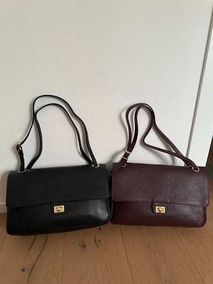 ANNABEL medium Vera pelle- borsa a spalla