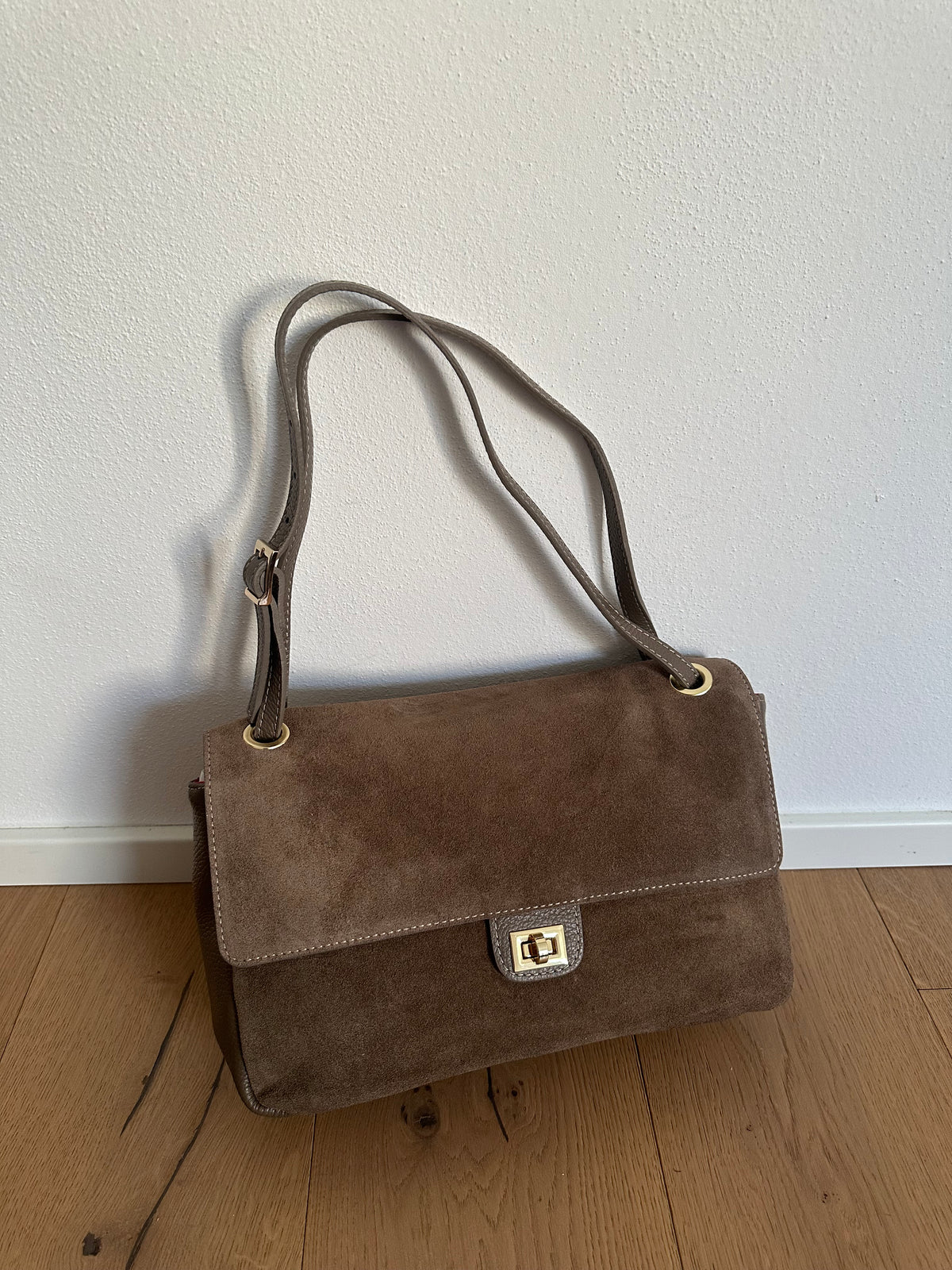 ANNABEL medium camoscio- borsa a spalla
