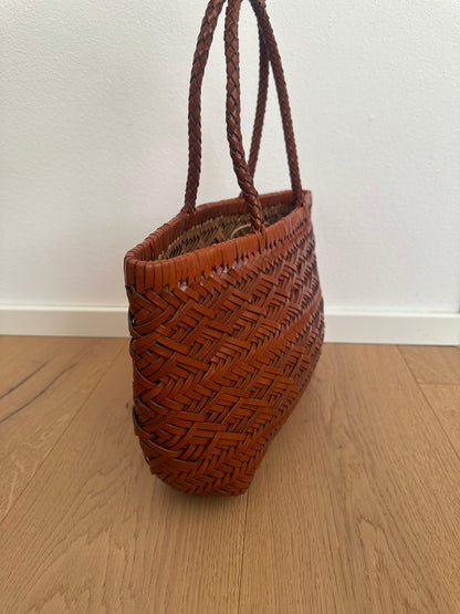 LEYA MEDIUM - tote bag intrecciata