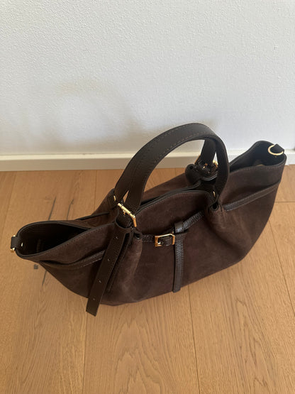 NIKY - borsa a spalla camoscio