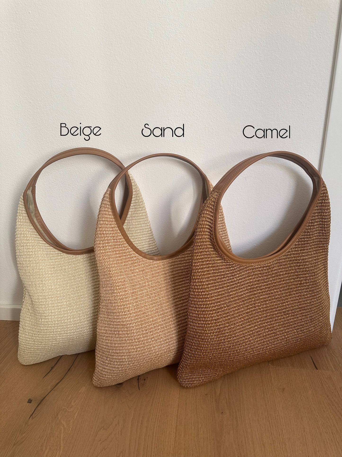 MIREA- rafia hobo bag
