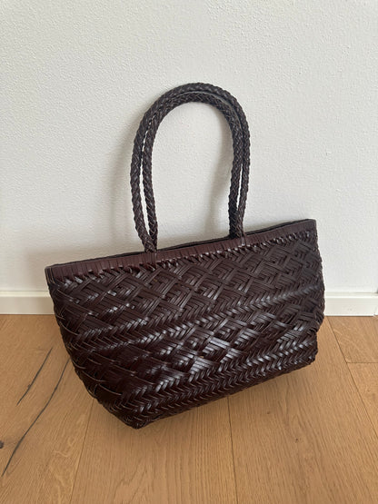 LEYA MEDIUM - tote bag intrecciata