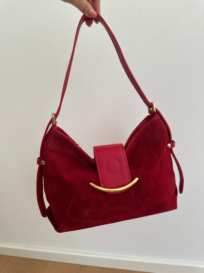 COCO- suede shoulder bag