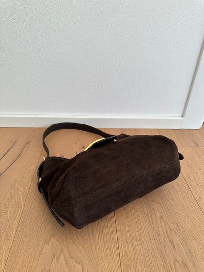 COCO- suede shoulder bag