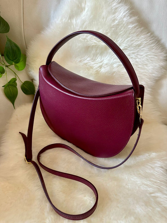 OLIVIA - genuine leather handbag and shoulder bag