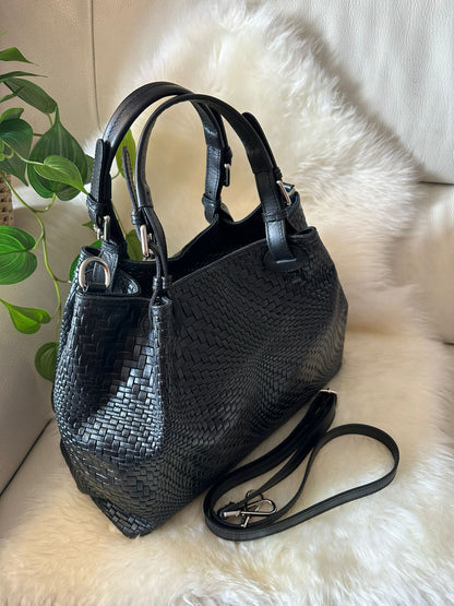 MAXI BORSA INTRECCIATA