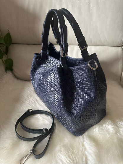 MAXI BORSA INTRECCIATA