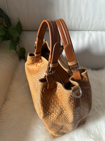 MAXI BORSA INTRECCIATA