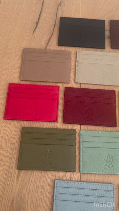 Porta carte/ cardholder - vera pelle