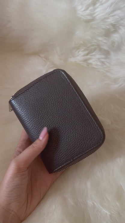 Small Wallet- vera pelle