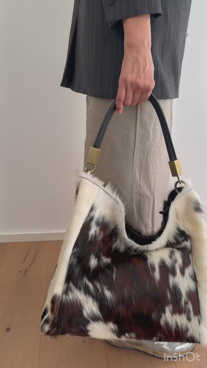 SAVANA- borsa a spalla in cavallino